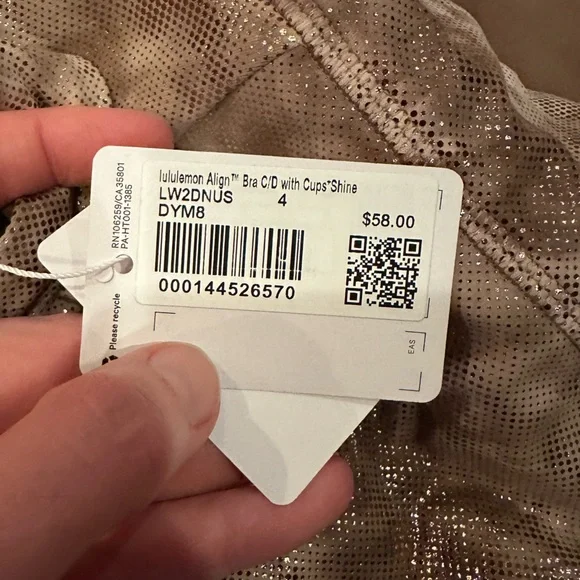 Lululemon Athletica Align Shine Sports Bra - Picture 5 of 6